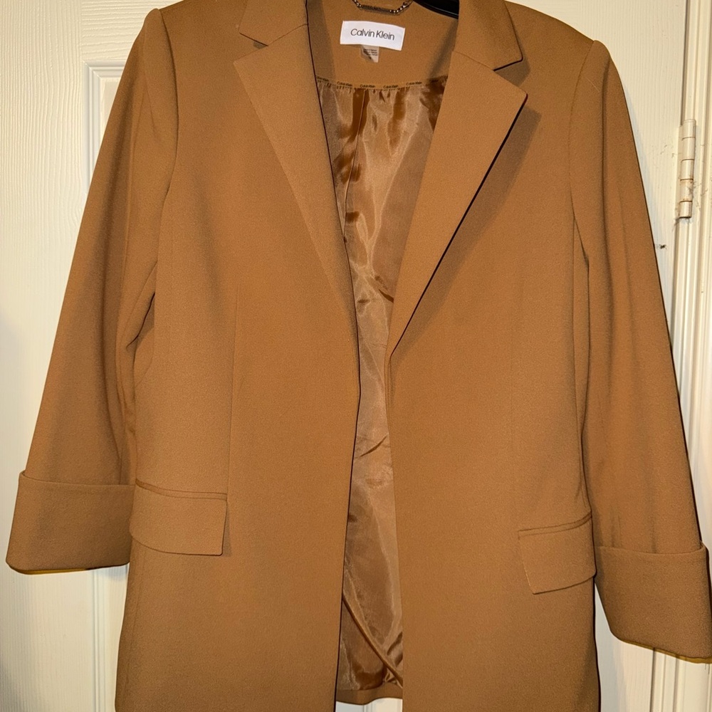Calvin Klein Camel Jacket